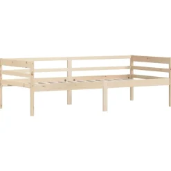 vidaXL Bedframe massief grenenhout 90x200 cm