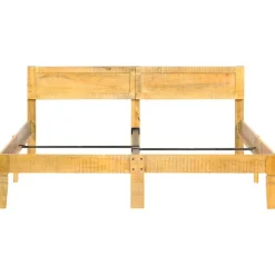 vidaXL Bedframe massief mangohout 180 cm