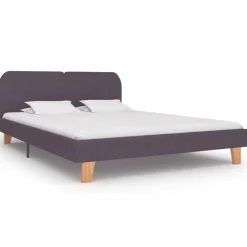 vidaXL Bedframe stof taupe 180x200 cm