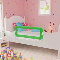 vidaXL Bedhekje peuter 102x42 cm groen