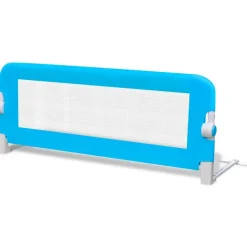 vidaXL Bedhekje peuter 102x42 cm blauw