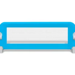vidaXL Bedhekje peuter 102x42 cm blauw