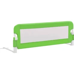 vidaXL Bedhekje peuter 120x42 cm polyester groen