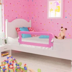 vidaXL Bedhekje peuter 120x42 cm polyester roze