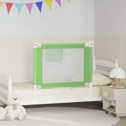 vidaXL Bedhekje peuter 90x25 cm stof groen