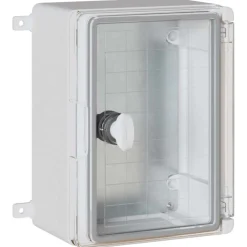vidaXL Bedieningskast Grijs 25 x 13 x 24 cm ABS Kunststof