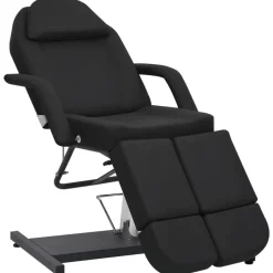 vidaXL Behandelstoel 180x62x78 cm kunstleer zwart