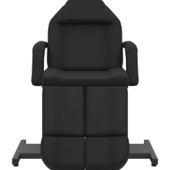 vidaXL Behandelstoel 180x62x78 cm kunstleer zwart