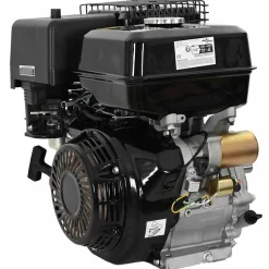 vidaXL Benzinemotor 15 pk 11 kW zwart