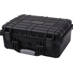 vidaXL Beschermende materiaalkoffer 40,6x33x17,4 cm zwart