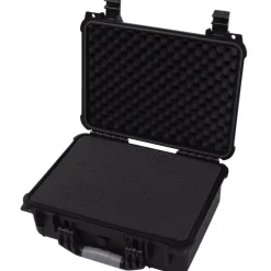 vidaXL Beschermende materiaalkoffer 40,6x33x17,4 cm zwart