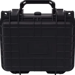 vidaXL Beschermende materiaalkoffer 27x24,6x12,4 cm zwart