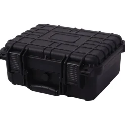 vidaXL Beschermende materiaalkoffer 35x29,5x15 cm zwart