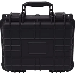 vidaXL Beschermende materiaalkoffer 35x29,5x15 cm zwart