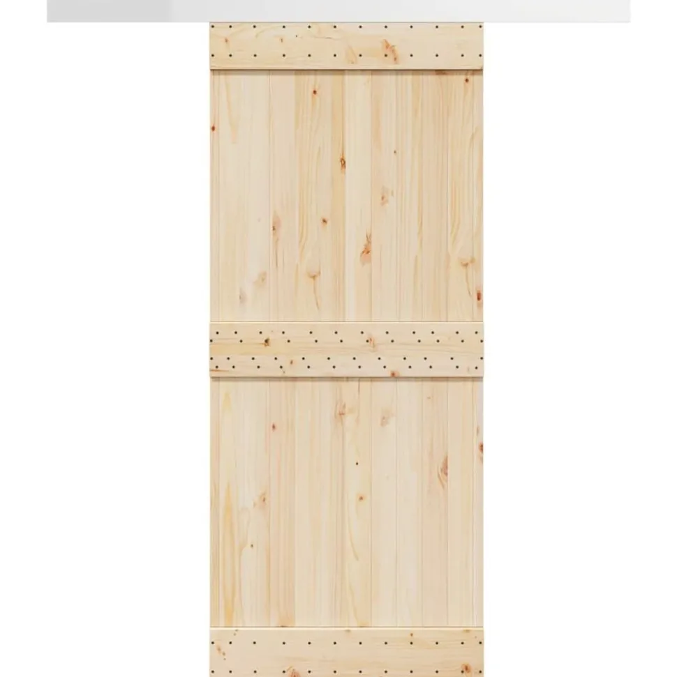vidaXL Beslagset schuifdeur 183 cm aluminiumlegering zilverkleurig