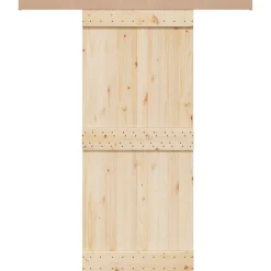 vidaXL Beslagset schuifdeur 183 cm aluminiumlegering zilverkleurig