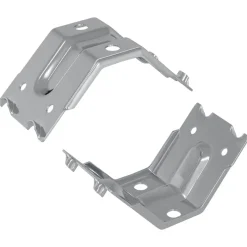 vidaXL Beugel 2 pcs Verzinkt 106 x 55 x 1,5mm Staal