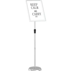 vidaXL Beurs Displays Zilver 30 x 25 x 128 cm Aluminium