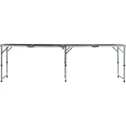 vidaXL Bierpongtafel inklapbaar 240 cm zwart