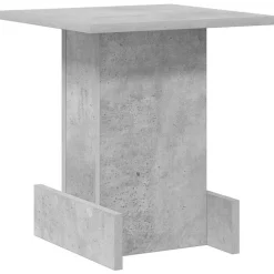 vidaXL Bijzettafel Beton Grijs 35,5 x 35 x 40 cm Bewerkt hout