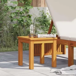 vidaXL Bijzettafel Olie naturel 35 x 35 x 34 cm Massief Acaciahout