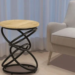 vidaXL Bijzettafel 40x50 cm massief mangohout