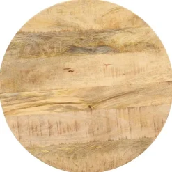 vidaXL Bijzettafel 48x48x56 cm massief mangohout