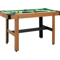 vidaXL Biljarttafel 4 feet 122x61x76 cm bruin