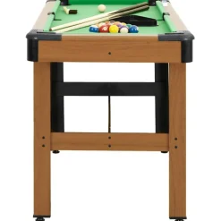 vidaXL Biljarttafel 4 feet 122x61x76 cm bruin