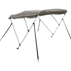 vidaXL Biminitop 3 bogen met zijwanden 183x(185-198)x137 cm