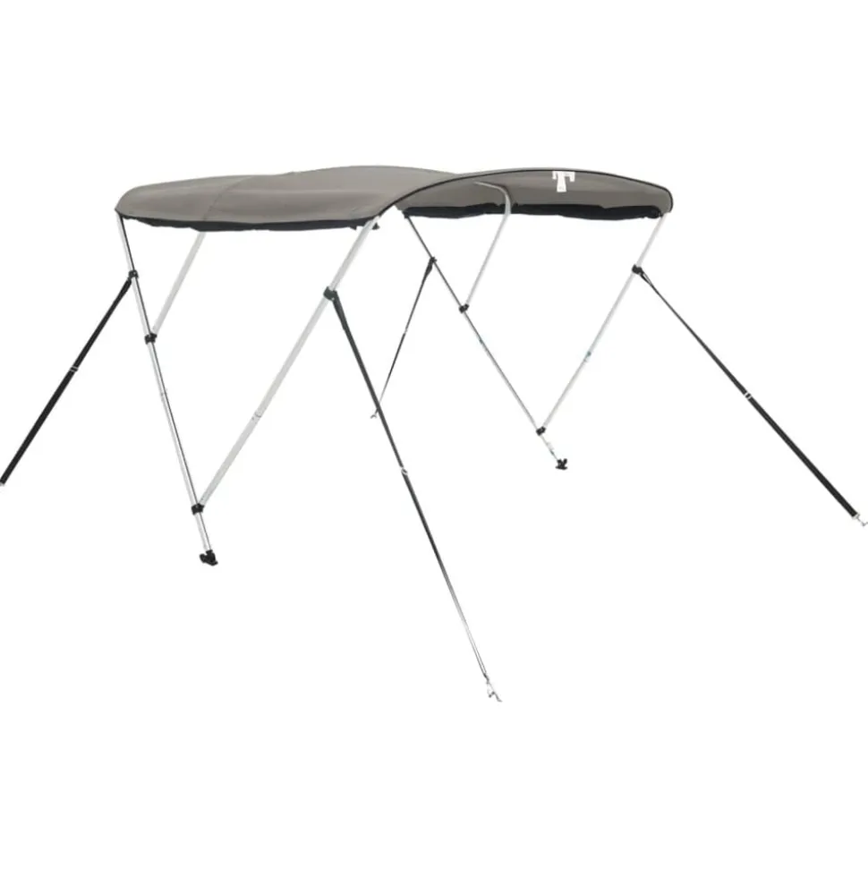 vidaXL Biminitop 3 bogen met mesh zijwanden 183x(137-152)x137 cm