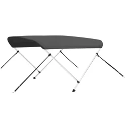 vidaXL Biminitop 2-boogs 150x120x110 cm antracietkleurig