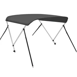 vidaXL Biminitop 2-boogs 150x120x110 cm antracietkleurig