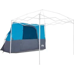 vidaXL Binnentent met dak met opslag Blauw 280 x 220 x 176 cm taft