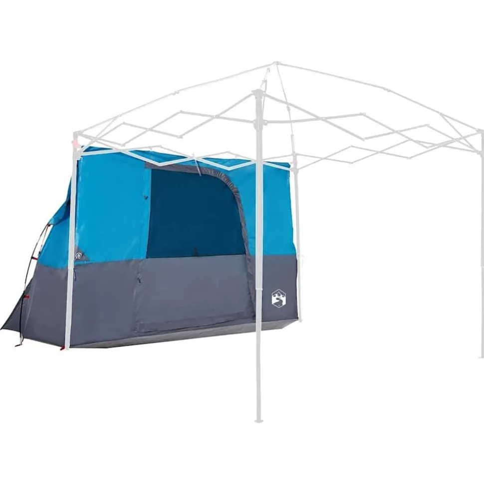 vidaXL Binnentent met dak met opslag Blauw 280 x 220 x 176 cm taft