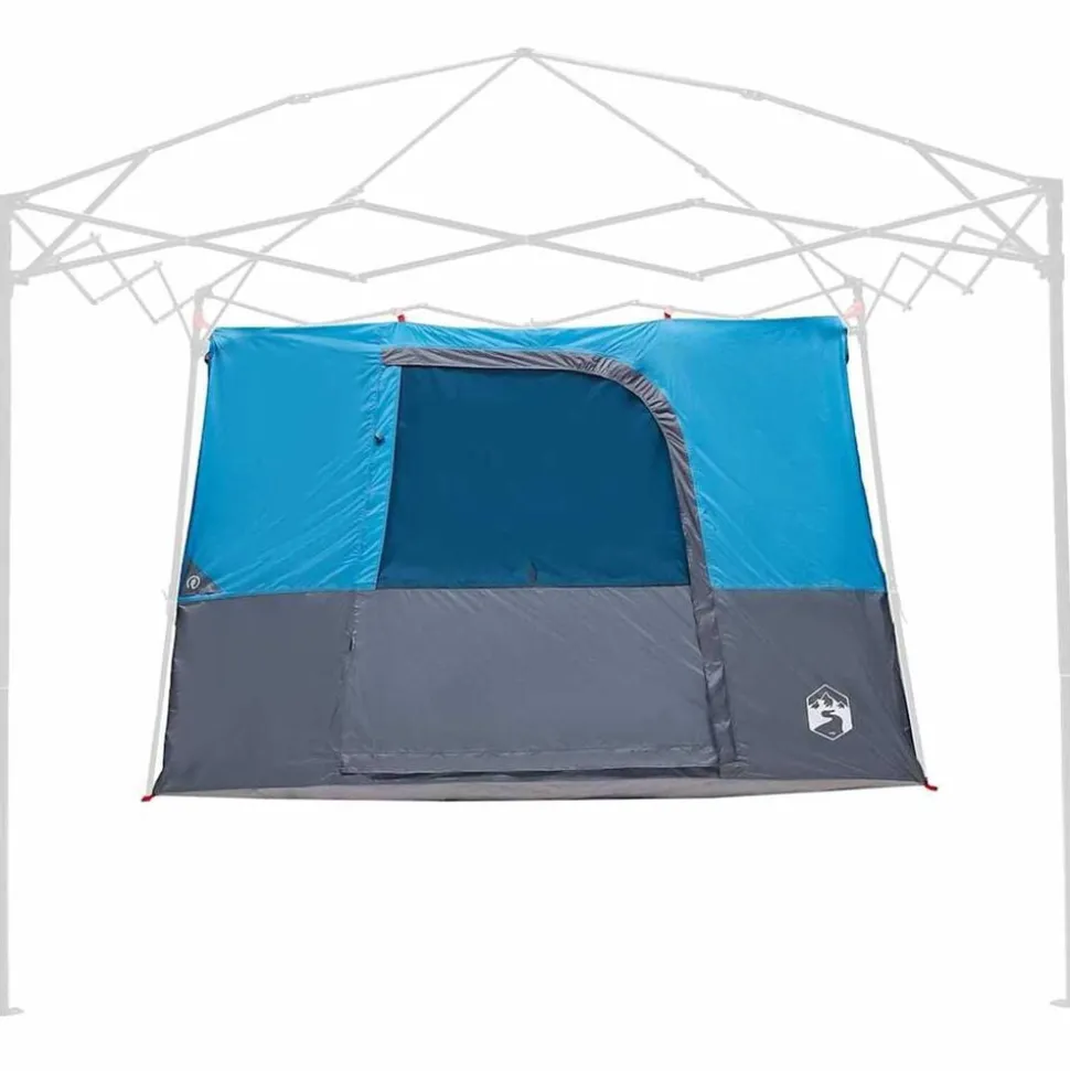 vidaXL Binnentent met dak met opslag Blauw 280 x 220 x 176 cm taft