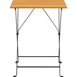 vidaXL Bistrotafel 55x54x71 cm massief acaciahout