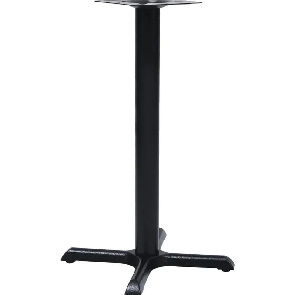 vidaXL Bistrotafelpoot 56x56x72 cm gietijzer zwart