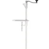 vidaXL Blikopener 70 cm aluminium en roestvrij staal zilverkleurig