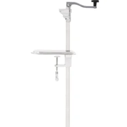 vidaXL Blikopener 70 cm aluminium en roestvrij staal zilverkleurig