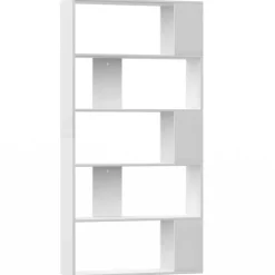 vidaXL Boekenkast / kamerscherm 80x24x159 cm bewerkt hout wit