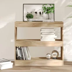 vidaXL Boekenkast / kamerscherm 80x30x72 cm sonoma eikenkleurig