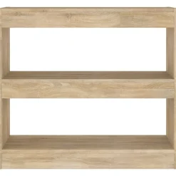 vidaXL Boekenkast / kamerscherm 80x30x72 cm sonoma eikenkleurig