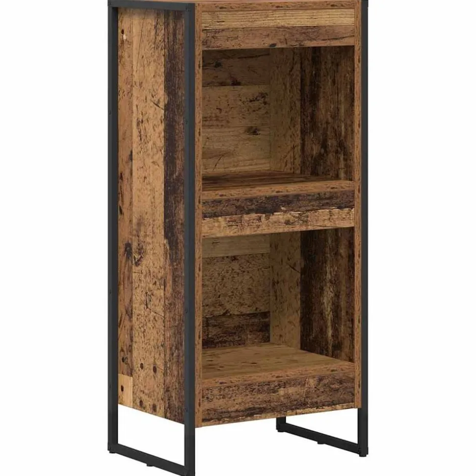 vidaXL Boekenkast Oud Hout 80 x 30 x 155 cm Bewerkt hout