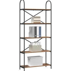 vidaXL Boekenkast Oudhout 80 x 30 x 183 cm Bewerkt hout