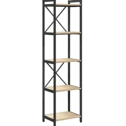 vidaXL Boekenkast Sonoma Eiken 40 x 30 x 155 cm Bewerkt hout
