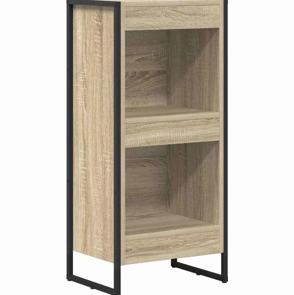 vidaXL Boekenkast Sonoma 80 x 30 x 155 cm Bewerkt hout