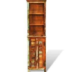 vidaXL Boekenkast vintage-stijl massief gerecycled hout