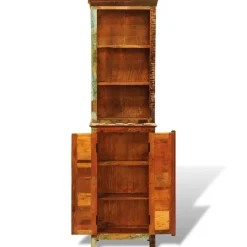 vidaXL Boekenkast vintage-stijl massief gerecycled hout