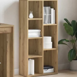 vidaXL Boekenkast 50x25x104 cm artisanaal eikenkleur